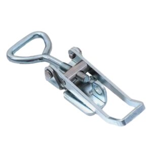 Zinc-plated Lever-type Buckle Lock with Mounting Plate OEM